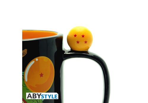 Duży kubek z rączką 3D Dragon Ball Super - Shenron & Dragon Balls (460 ml)- Zdjęcie 3