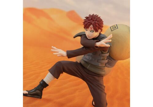 Banpresto Naruto Vibration Stars - Figura Action Figure Gaara 12 Cm, Collezione Ufficiale PVC