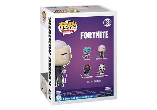 Figurka Fortnite POP! - Shadow Midas- Zdjęcie 2