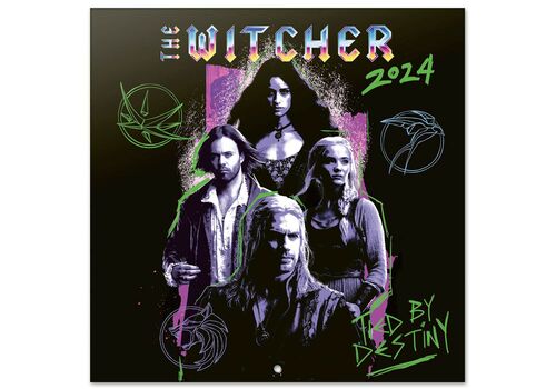 Kalendarz ścienny The Witcher / Wiedźmin (2024)