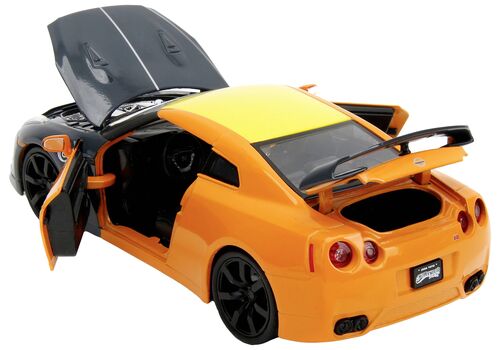 Model samochodu Naruto 1/24 - 2009 Nissan GT-R (wraz z figurką Naruto)- Zdjęcie 5