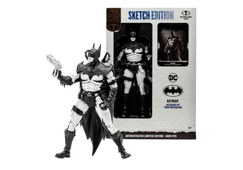 Figurka DC Multiverse - Batman by Todd McFarlane Sketch Edition (Gold Label)