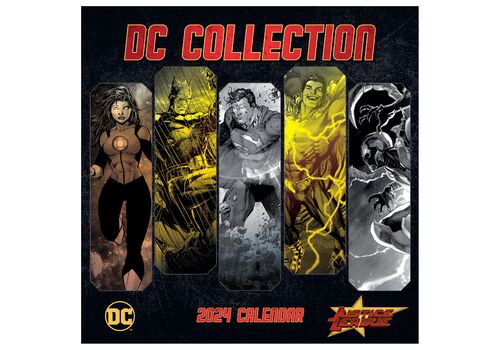 Kalendarz ścienny DC Comics (2024)