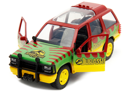 Model samochodu Jurassic Park / Park Jurajski 30th Anniversary 1/32 - Ford Explorer- Zdjęcie 2