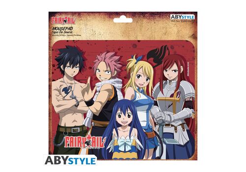 Podkładka materiałowa pod mysz Fairy Tail - Natsu Team- Zdjęcie 2
