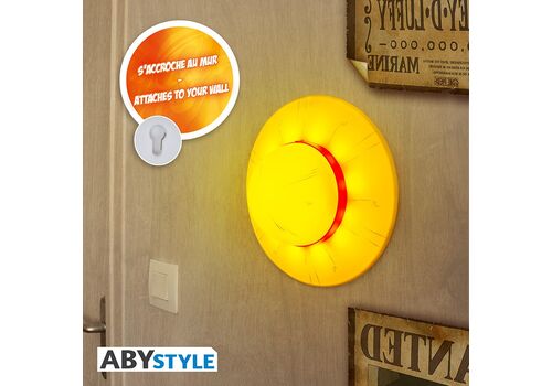 Lampka 3D LED One Piece - Słomkowy Kapelusz- Zdjęcie 4