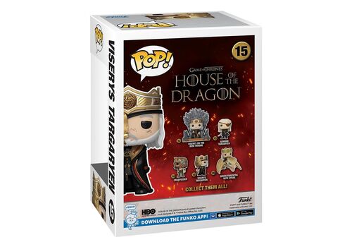 Figurka House of the Dragon / Ród Smoka POP! - Viserys Targaryen (w masce)- Zdjęcie 2