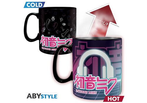 Kubek zmieniający kolor Hatsune Miku - Hatsune Miku (460 ml)- Zdjęcie 2
