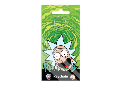 Brelok gumowy Rick and Morty - Głowa Ricka- Zdjęcie 3