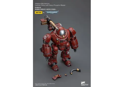 Figurka Warhammer 40k 1/18 - Adeptus Mechanicus Kastelan Robot with Heavy Phosphor Blaster- Zdjęcie 8