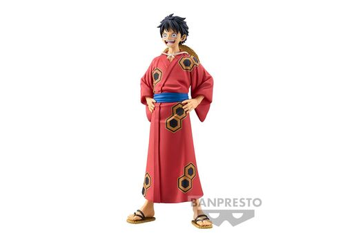 Figurka One Piece DXF Grandline Series - Wanokuni Yukata Monkey D. Luffy- Zdjęcie 2