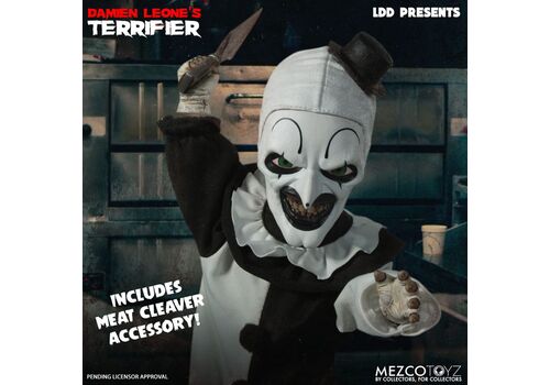 Lalka Terrifier Living Dead Dolls - Art the Clown- Zdjęcie 4