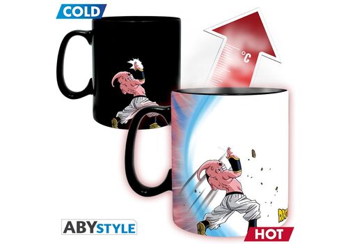 Duży kubek zmieniający kolor Dragon Ball Z - Goku VS Buu (460 ml)- Zdjęcie 2