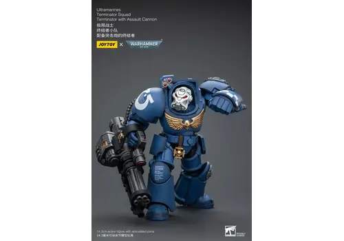 Figurka Warhammer 40k 1/18 - Ultramarines Terminator Squad Terminator with Assault Cannon- Zdjęcie 7