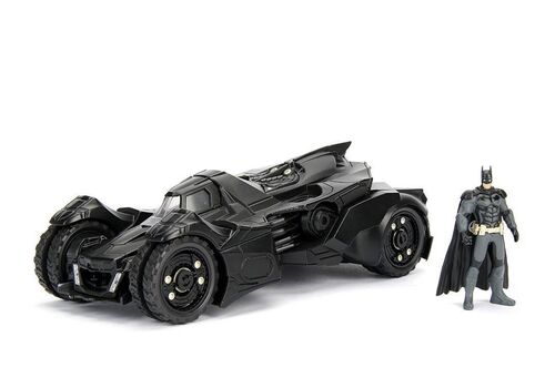 Model samochodu Batman Arkham Knight Diecast 1/24 2015 Batmobile (Wraz z figurką Batman)
