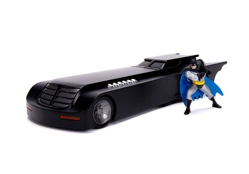 Model samochodu Batman Animated Series Diecast 1/24 Batmobile (Wraz z figurką Batman)