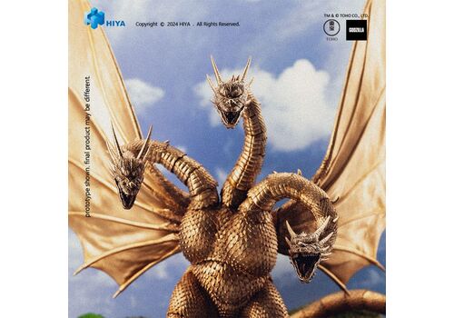 Figurka Godzilla vs. King Ghidorah (1991) Exquisite Basic - King Ghidorah- Zdjęcie 2