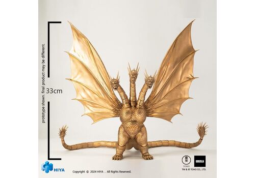 Figurka Godzilla vs. King Ghidorah (1991) Exquisite Basic - King Ghidorah- Zdjęcie 9
