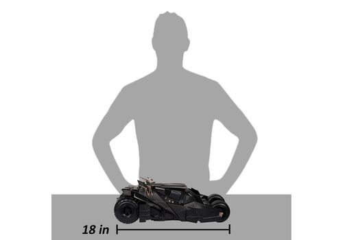 Figurka z pojazdem DC Multiverse (The Dark Knight) - Lucius Fox & Tumbler (Gold Label)- Zdjęcie 15