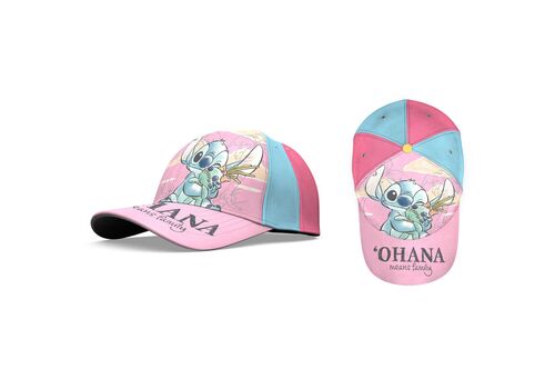 Czapka dziecięca z daszkiem Disney - Stitch Ohana- Zdjęcie 2