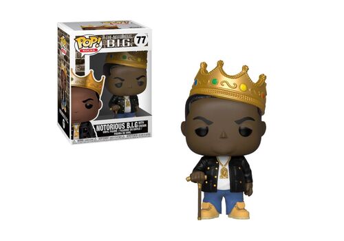 Figurka Notorious B.I.G. POP! Notorious B.I.G. with Crown