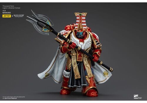 Figurka Warhammer Herezja Horusa 1/18 - Thousand Sons Legion Librarian Consul- Zdjęcie 7
