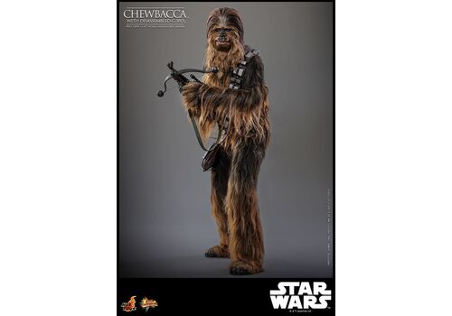 Figurka Star Wars: Imperium Kontratakuje Movie Masterpiece 1/6 - Chewbacca z C-3PO- Zdjęcie 9