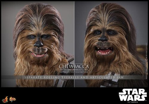 Figurka Star Wars: Imperium Kontratakuje Movie Masterpiece 1/6 - Chewbacca z C-3PO- Zdjęcie 19
