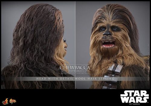 Figurka Star Wars: Imperium Kontratakuje Movie Masterpiece 1/6 - Chewbacca z C-3PO- Zdjęcie 20