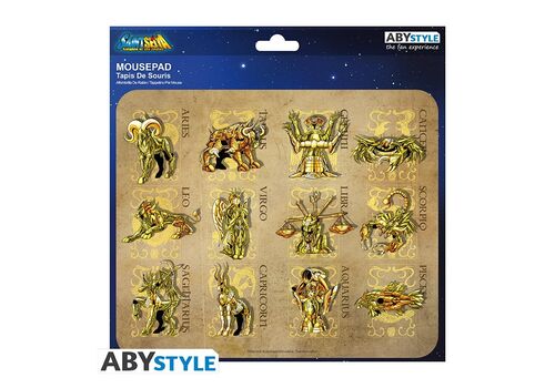 Podkładka materiałowa pod mysz Saint Seiya - Gold Cloths- Zdjęcie 2
