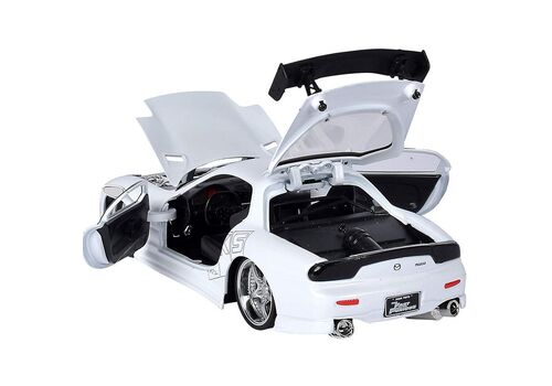 Model samochodu Fast & Furious / Szybcy i wściekli 1/24 - 1993 Mazda RX-7- Zdjęcie 12