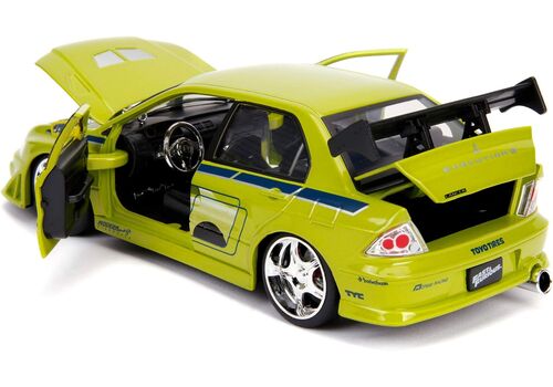 Model samochodu Fast & Furious / Szybcy i wściekli 1/24 - Brian's Mitsubishi Lancer Evolution VII- Zdjęcie 4