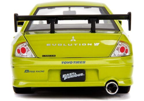 Model samochodu Fast & Furious / Szybcy i wściekli 1/24 - Brian's Mitsubishi Lancer Evolution VII- Zdjęcie 6