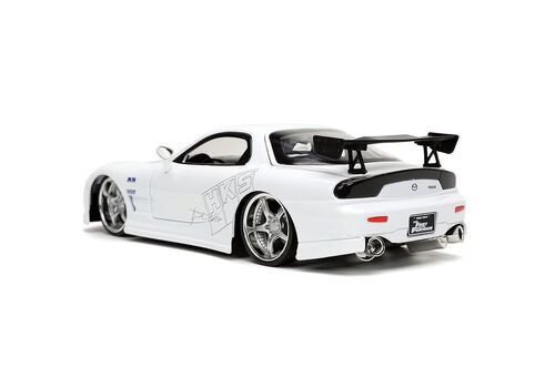 Model samochodu Fast & Furious / Szybcy i wściekli 1/24 - 1993 Mazda RX-7- Zdjęcie 9