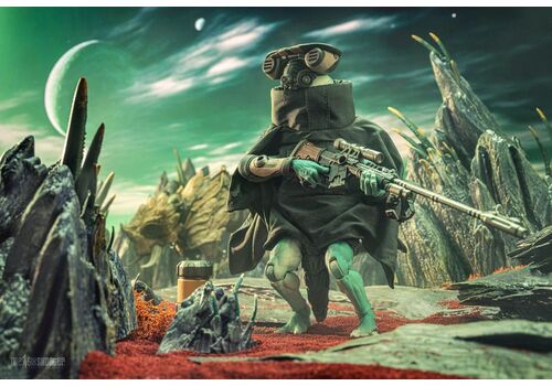 Figurka Cosmic Legions: OxKrewe: Book Two: Harrow Zone - AhgCha (Deluxe)- Zdjęcie 9