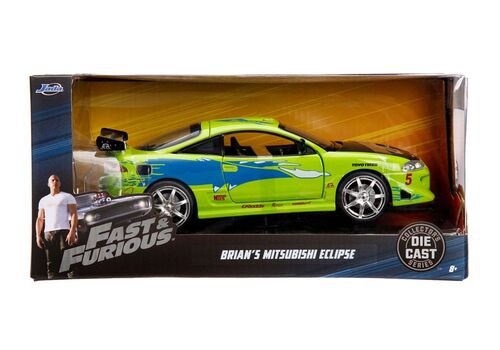 Model samochodu Fast & Furious / Szybcy i wściekli 1/24 - Brian's Mitsubishi Eclipse- Zdjęcie 8