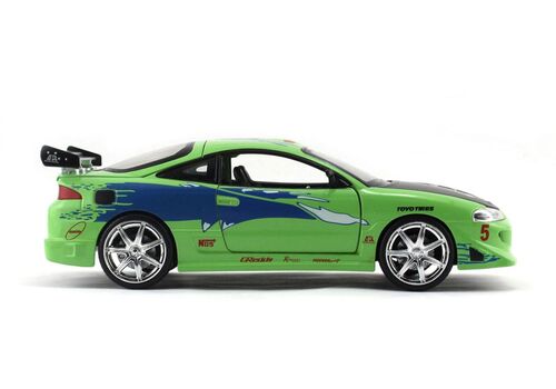 Model samochodu Fast & Furious / Szybcy i wściekli 1/24 - Brian's Mitsubishi Eclipse- Zdjęcie 3