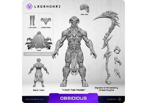 Figurka Legendari - Obsidious- Zdjęcie 5