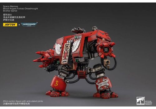 Figurka Warhammer 40k 1/18 - Blood Angels Furioso Dreadnought Brother Samel- Zdjęcie 12