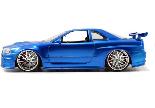 Model samochodu Fast & Furious / Szybcy i wściekli 1/24 - Brian's Nissan Skyline GT-R (R34)- Zdjęcie 8