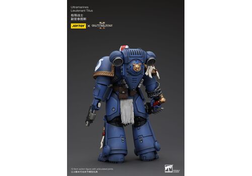 Figurka Warhammer 40k: Space Marine 2 1/18 - Ultramarines Lieutenant Titus- Zdjęcie 5