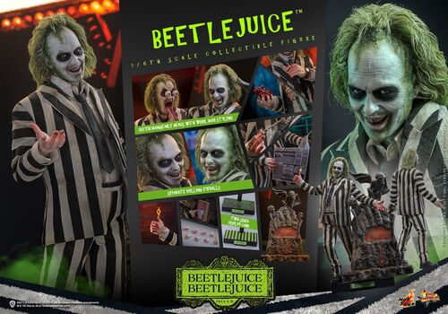 Figurka Beetlejuice Beetlejuice Movie Masterpiece 1/6 - Beetlejuice- Zdjęcie 22