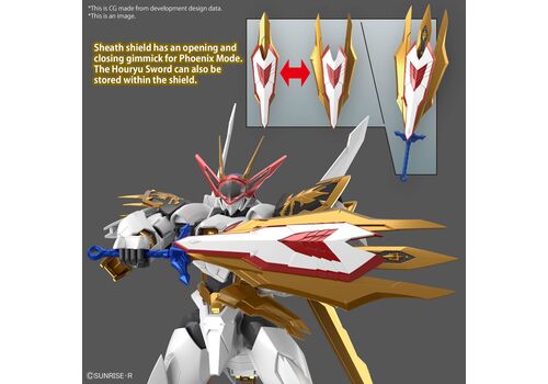 Model figurki GUNDAM HG Amplified IMGN - Ryuoumaru- Zdjęcie 6