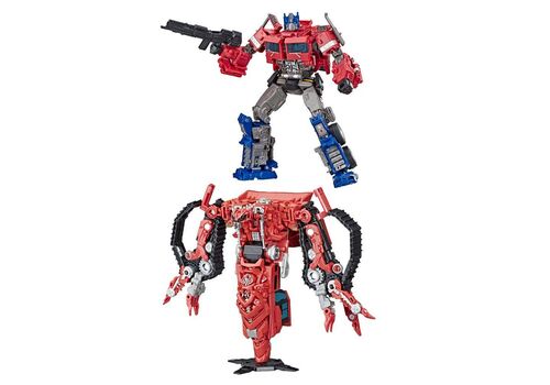 Figurki Transformers - Optimus Prime & Constructicon Rampage