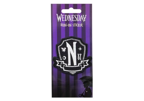 Naprasowanka Wednesday - Nevermore- Zdjęcie 2