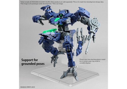 Podstawka dla figurek Gunpla 1:100 - Action Base 8 (przezroczysta)- Zdjęcie 4