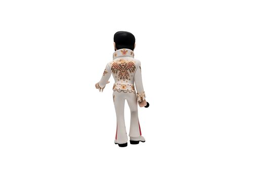 Figurka Elvis Presley Minix - Elvis White- Zdjęcie 5