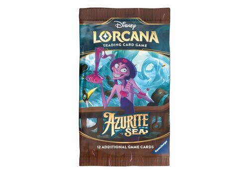 Karty do gry Disney Lorcana TCG Azurite Sea (Booster) Wersja Angielska- Zdjęcie 3