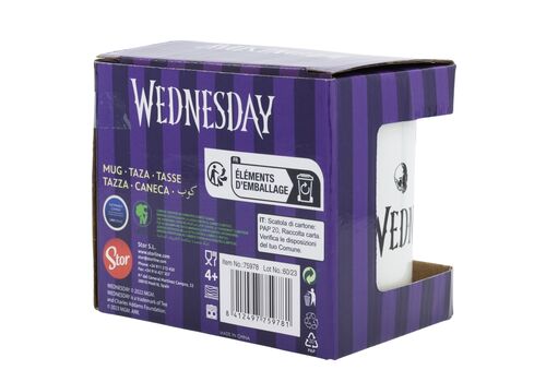 Kubek Wednesday - Nevermore (325 ml)- Zdjęcie 4
