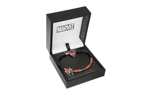 Bransoletka koralikowa Marvel Spider-Man 18 cm (ze stalowymi elementami)- Zdjęcie 2
